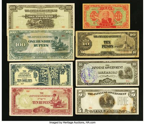 Japanese invasion money .